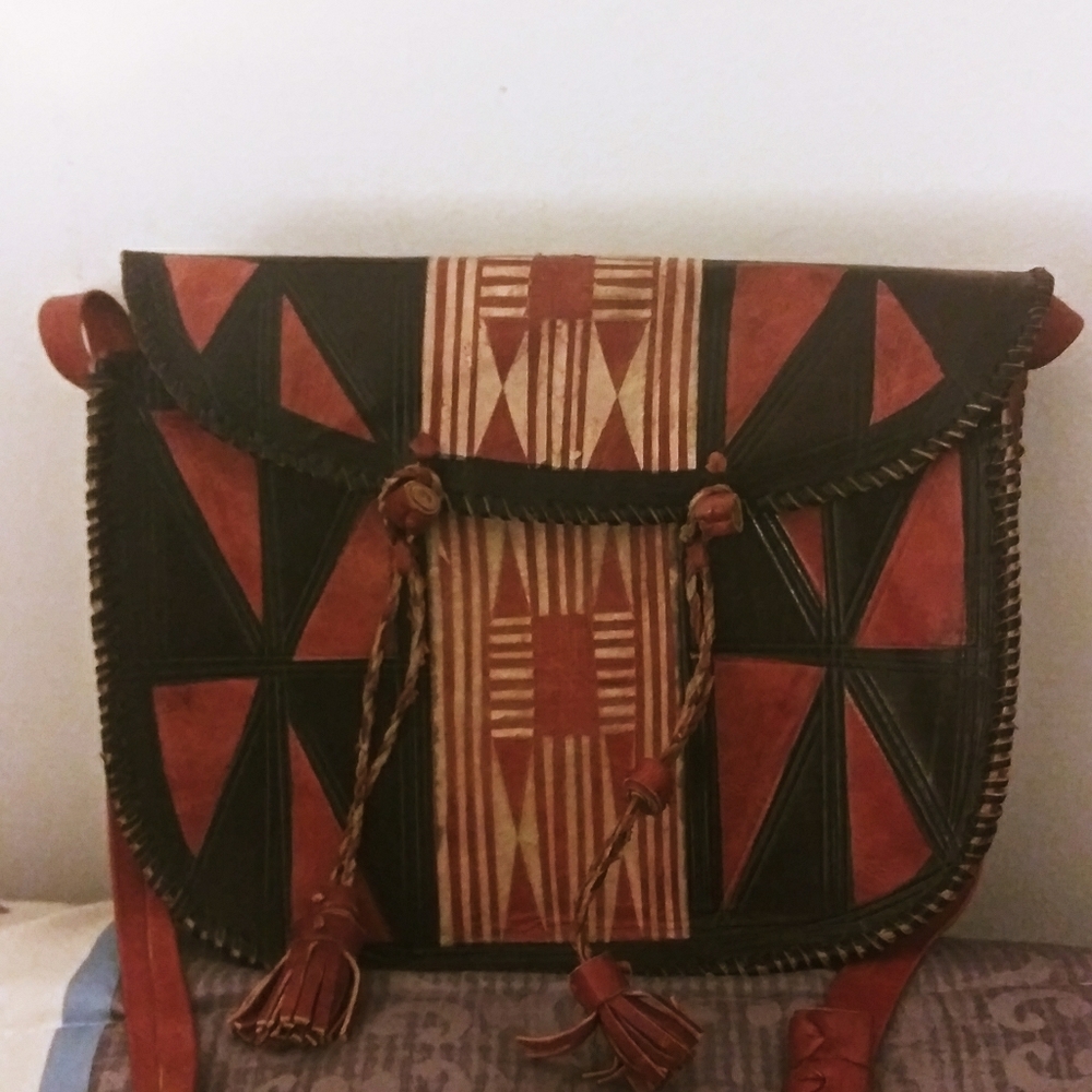 Red Leather Mini Bag